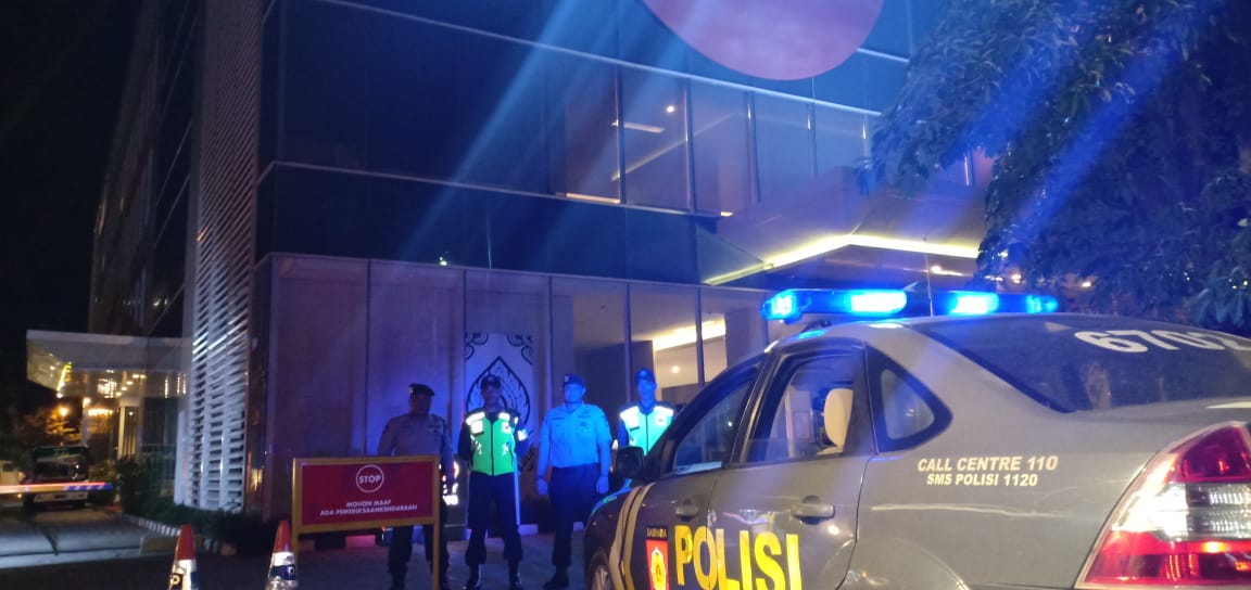 Patroli Biru Polsek Neglasari antisipasi guankamtibmas di Perusahaan Jasa Penerbangan