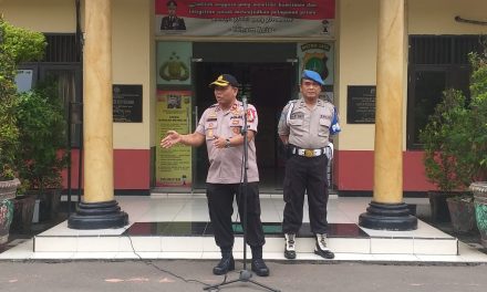 Kapolsek Neglasari berikan pelatihan Fungsi Teknis Kepolisian bidang Reserse