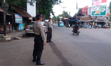 Unit Sabhara Polsek Neglasari antisipasi terjadi laka lantas akibat kendaraan melawan arus