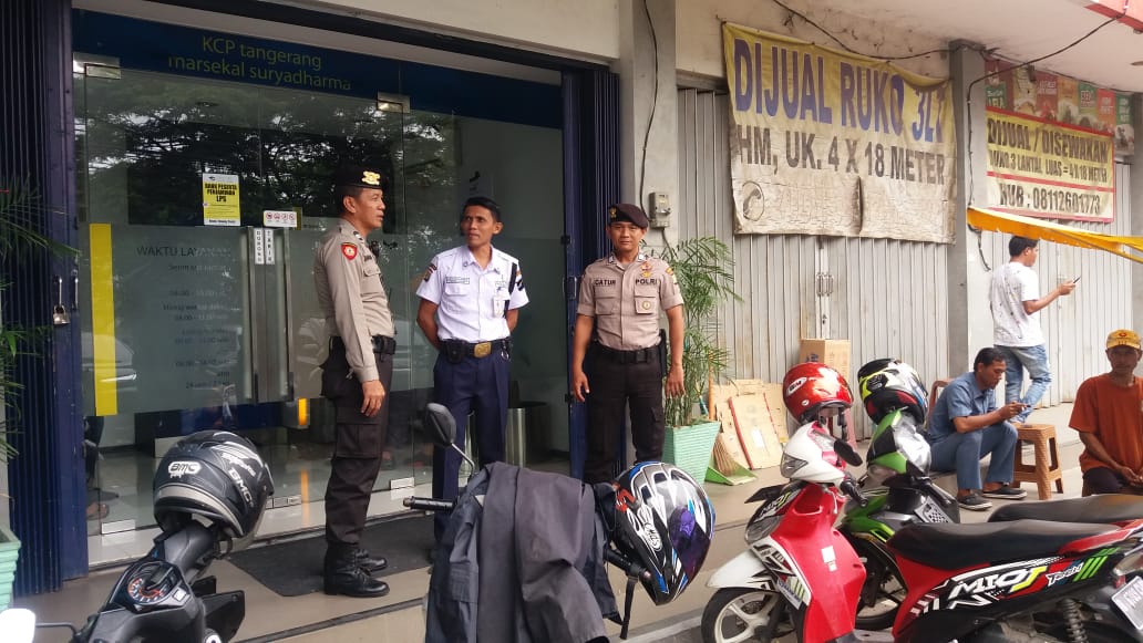 Polsek Neglasari tingkatkan Patroli Biru sasar Kantor Bank