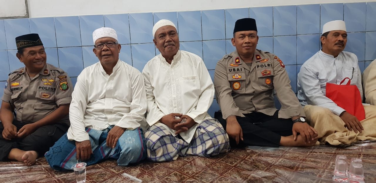 Dengan Sambangi Tokoh Agama Cara Kapolsek Benda Jaga Situasi Kondusif