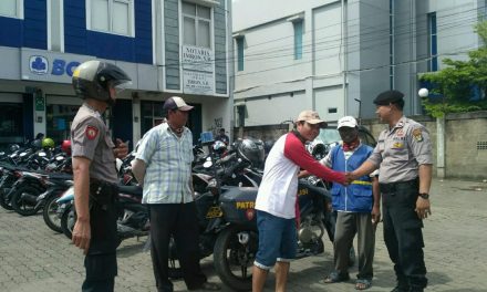 Cegah Terjadinya Curanmor Patroli Motor Polsek Cipondoh Kunjungi Perbankan