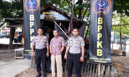 Jaga Keamanan Wilayah, Anggota Polsek Cipondoh Kunjungi Ormas BPPKB