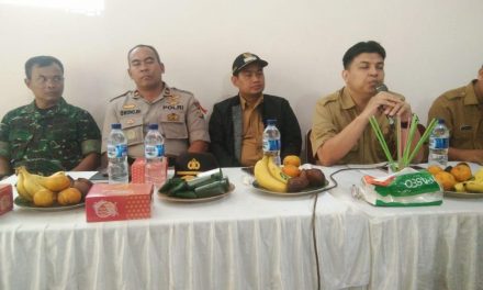 Waka Polsek Teluknaga Hadiri Penggalangan Komitmen Peningkatan Akreditasi Puskesmas kec. Kosambi