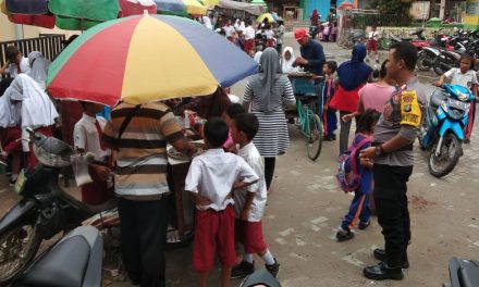 POLISI MASUK SEKOLAH BHABINKAMTIBMAS DESA KAMPUNG BESAR  SAMBANG KE SDN KAMPUNG BESAR II