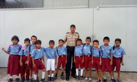 Wujudkan Kedekatan Dengan Pelajar Bhabinkamtibmas Kel. Dadap Kunjungi Sekolah