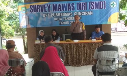 Binamas Polsek Cipondoh Hadiri Sosialisasi “Survey Mawas Diri”