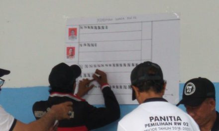 Kriteria pemilihan ketua RW.002 telah terpilih, sebagai Bhabinkamtibmas Aiptu K.Handoko Hadir di dalam Season tersebut