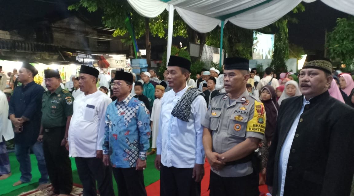 Bhabinkamtibmas Polsek Cipondoh Hadiri Tabligh Akbar Bersama Wakil Walikota Tangerang