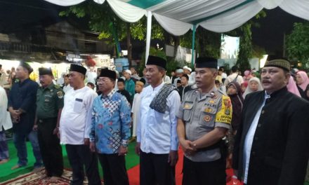 Bhabinkamtibmas Polsek Cipondoh Hadiri Tabligh Akbar Bersama Wakil Walikota Tangerang