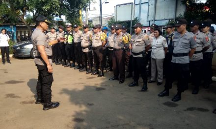 Kapolsek Cipondoh Berikan Arahan Saat Apel Hari Senin