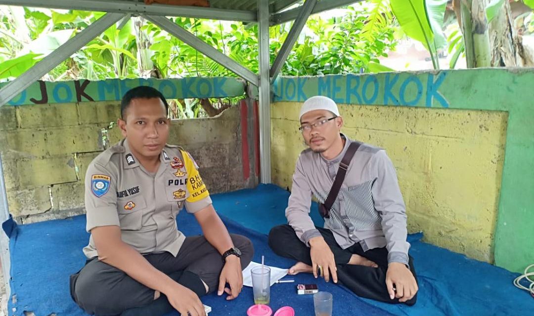 Sambangi Tokoh agama, Brigadir Taopik gandeng Peran serta tokoh agama dalam Harkamtibmas