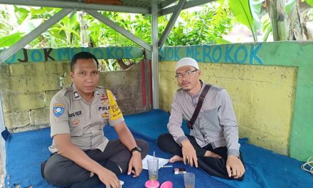 Sambangi Tokoh agama, Brigadir Taopik gandeng Peran serta tokoh agama dalam Harkamtibmas