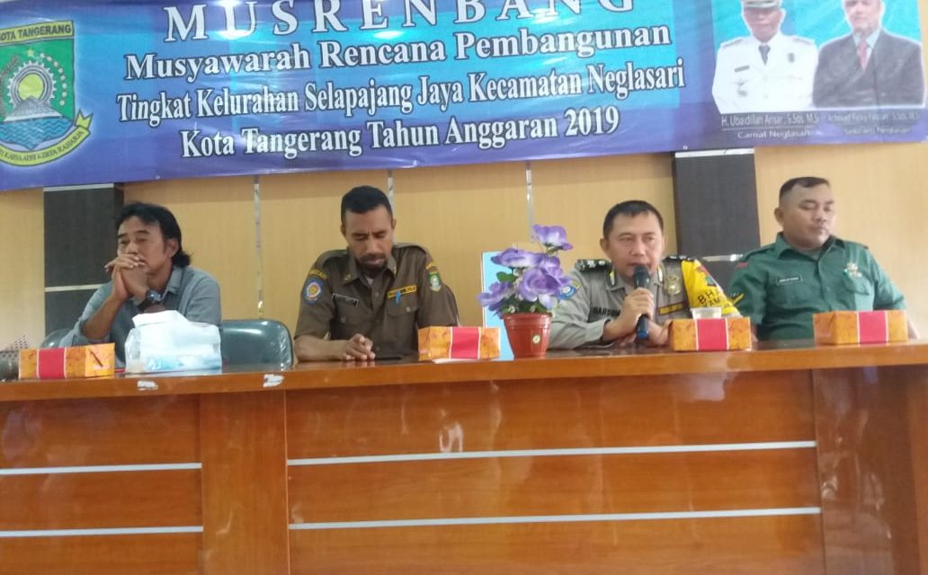 Sampaikan Sambutan dalam Msurenbang, Aiptu Hardono imbau warga hargai perbedaan