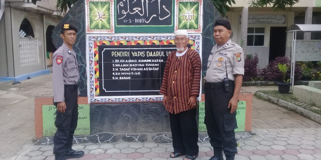 Sabhara Polsek Neglasari berikan rasa aman di lingkungan Pondok Pesantren