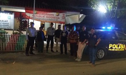 Polsek Neglasari bersama Pokdarkamtibmas Jaga Kamtibmas tetap Kondusif