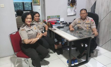 Kapolsek Neglasari terima kunjungan Kabag Binsin Sepolwan Polri