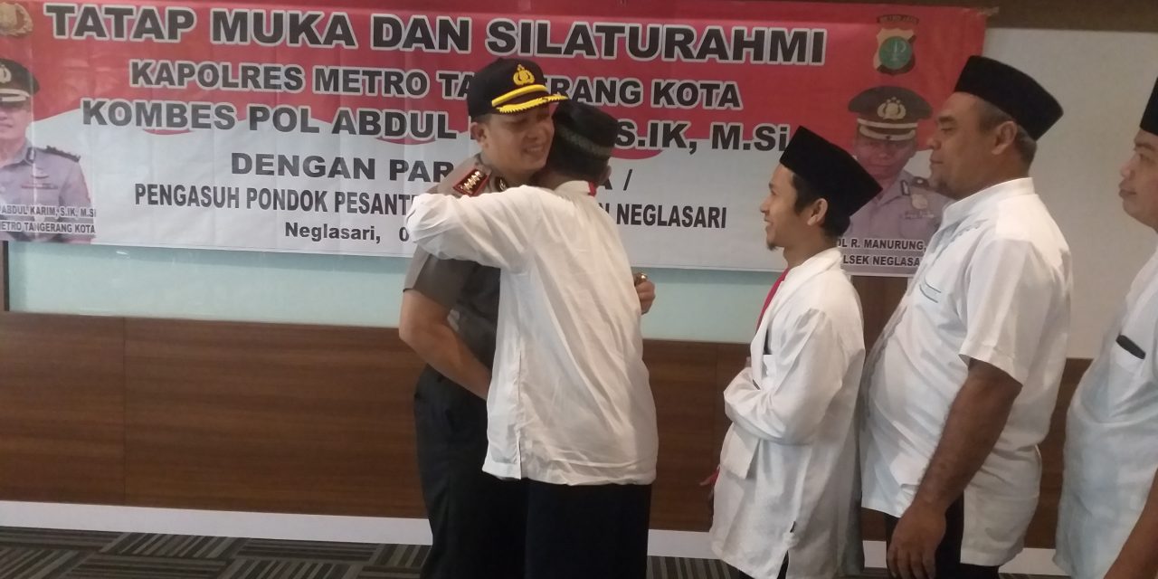 Tatap Muka dan Silaturahmi Kapolrestro Tangerang Kota dengan Ulama Kecamatan Neglasari