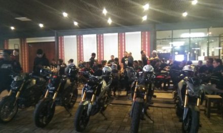 Kapolsubsektor Palem Semi Kopdar Bersama Club Motor Xabre Owners Tangerang Himbau Pengendara Moge Patuhi Lalu Lintas