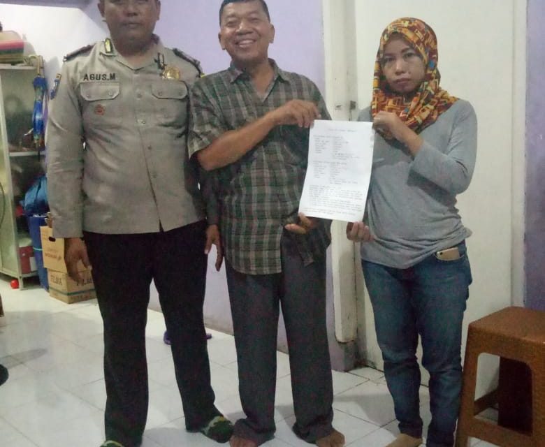 Bhabinkamtibmas Polsek Cipondoh Menjadi Penengah KDRT Warganya