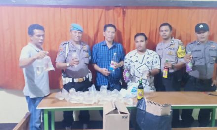 Bhabinkantibmas Brigadir Sidik Ammarullah Bersama Anggota Reskrim Laksanakan giat Ops Cipkon