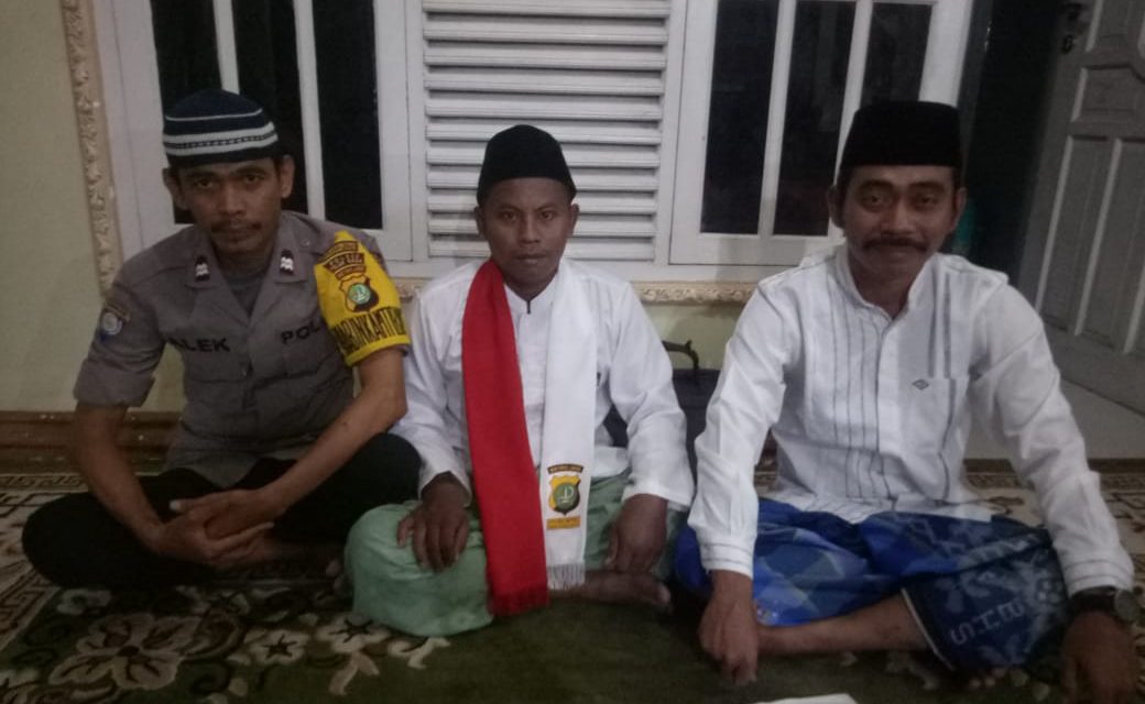 Da’i Kamtibmas Polsek Teluknaga Bersama Bhabinkamtibmas Ds.Tegalangus Sampaikan Pesan Kamtibmas