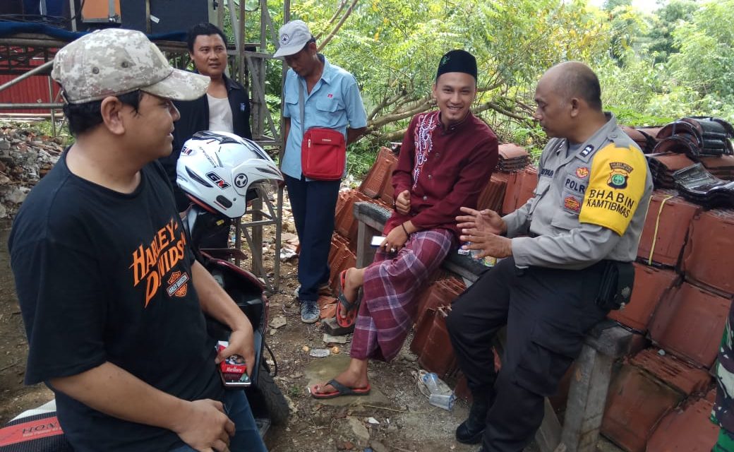 Dengan Kunjungi Warganya Ciptakan Kondisi Aman Jelang Pemilu Oleh Aiptu Supriyadi