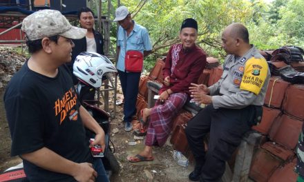 Dengan Kunjungi Warganya Ciptakan Kondisi Aman Jelang Pemilu Oleh Aiptu Supriyadi