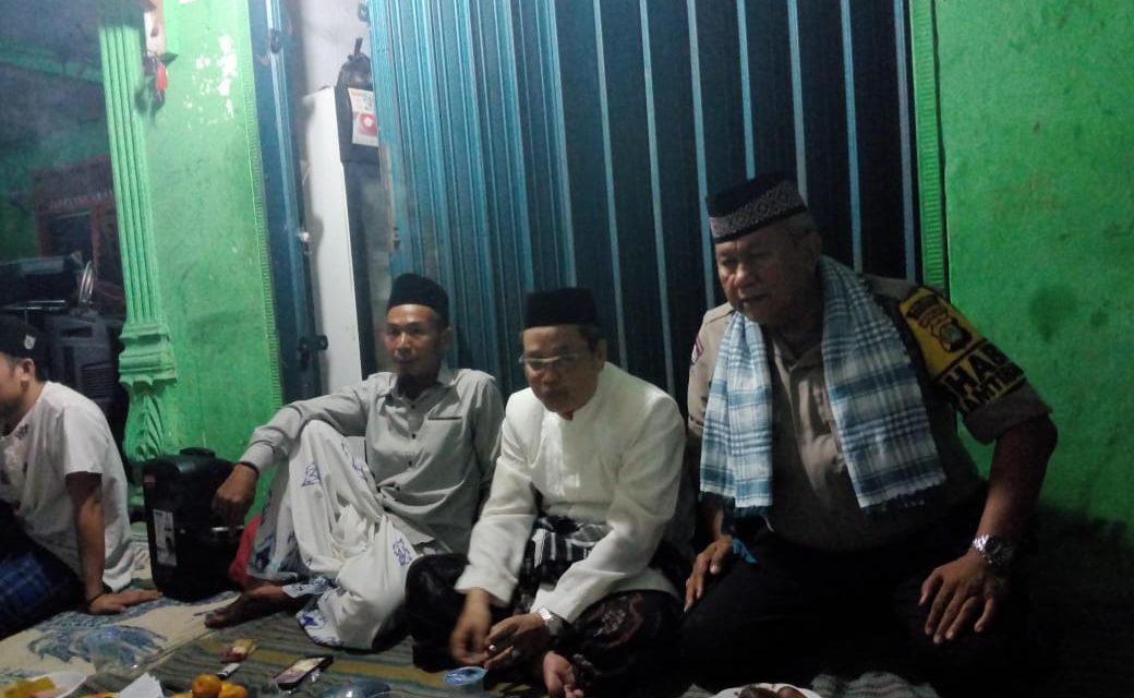 Di Kegiatan Tahlilan, Aiptu Tatang Efendi Mengajak Warga Sukseskan Pemilu Dengan Damai