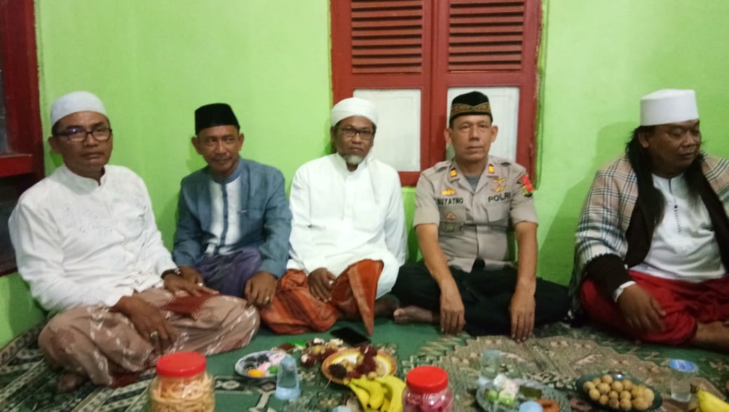 Kapolsek Pakuhaji hadiri tahlilan almarhum KH. Abdul Halim