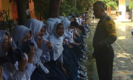 BHABINKAMTIBMAS SUDIMARA TIMUR AIPTU NASRUDIN MELAKSANAKAN GIAT POLISI CINTA SEKOLAH