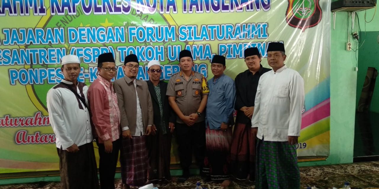 Silaturahmi Kapolres Metro Tangerang Kota Dengan Pengurus FSPP Se-Kota Tangerang