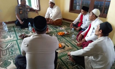 Silaturahmi Kapolsek Jatiuwung Dengan Pimpinan Majlis Ta’lim MT Darussalam Ciptakan Wilayah Kondusif Jelang Pilpres