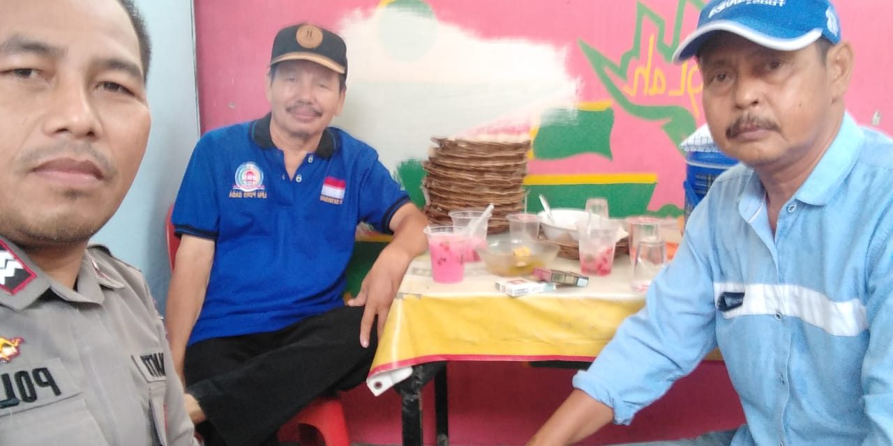 Aiptu Exwanto kunjungi ketua RW dan ketua RT di lingkungan RW 09 kelurahan Poris Gaga Batu Ceper