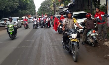 BHABINKAMTIBMAS POLSEK BENDA KAWAL MASSA KAMPANYE TERBUKA