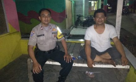 Sambang tokoh malam hari, Binmas Polsek Neglasari bincang seputar situasi Kamtibmas