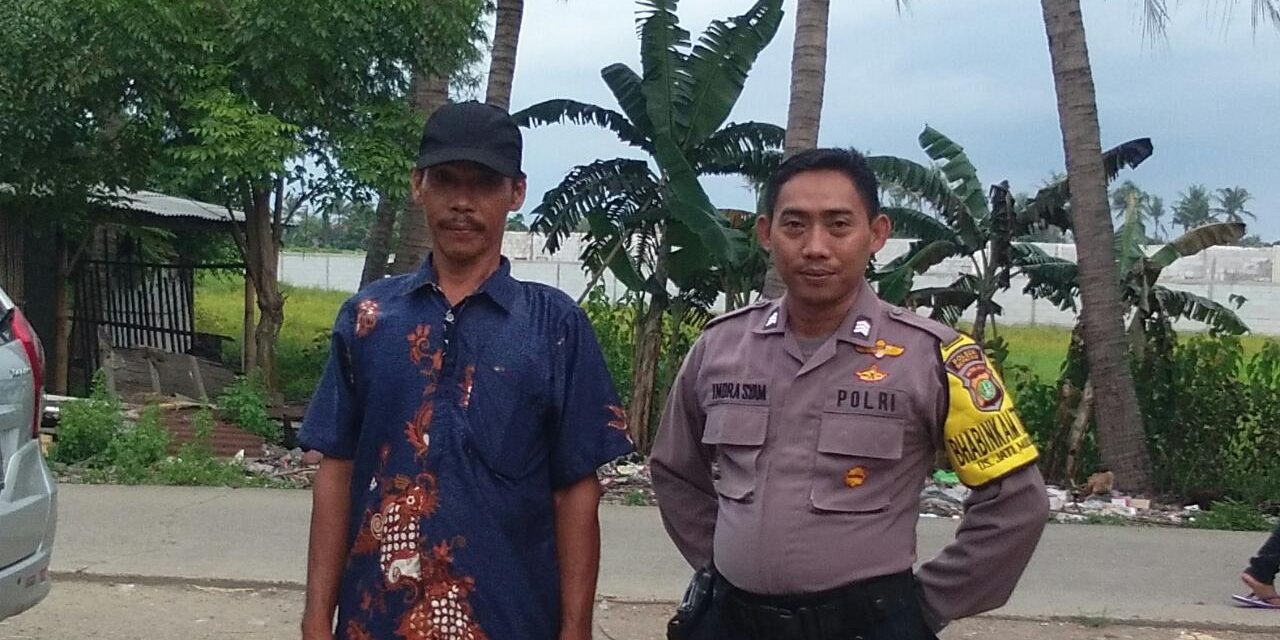 Bhabinkantibmas Polsek Sepatan Brigadir Indra SB tingkatkan kerjasama dengan Sambang Warga