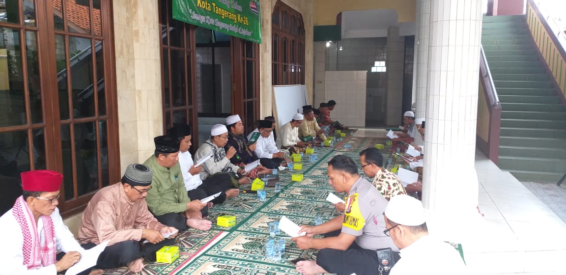 Aiptu Asmad Hadiri Khotmil Quran Dalam Rangka Hari Jadi Kota Tangerang ke-26