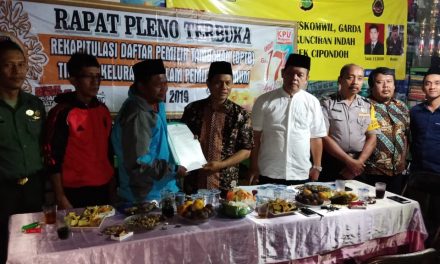 Aiptu Turut Raharjo Kawal Rapat Pleno Terbuka Rekapitulasi Daftar Pemilih Tambahan