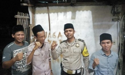 Bhabinkantibmas Polsek Sepatan Brigadir Sidik Ammarullah SH Sambang Silaturahmi ke Pondok Pesantren Fathul Hidayah Desa Kayu Agung