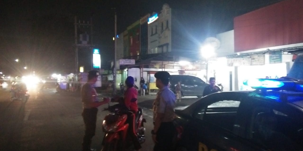 Ciptakan Kondisi Aman Menjelang Pemilu, Unit Sabhara Polsek Cipondoh Patroli Biru