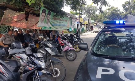 Sambangi Opang, Unit Sabhara Polsek Cipondoh Ingatkan Untuk Pergunakan Hak Pilih