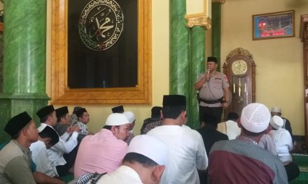 Jelang Pesta Demokrasi 2019, Kapolsek Neglasari ajak para jamaah jaga kondusifitas