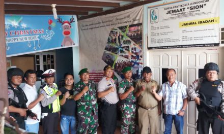 Patroli Bersama 3 Pilar, Kapolsek Neglasari Pantau tempat Ibadah