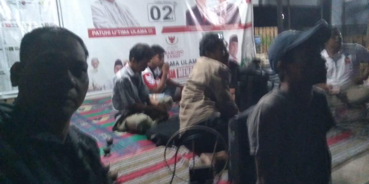 Saat Debat Capres, Aiptu Asmad Ajak Warga Sukseskan Pemilu