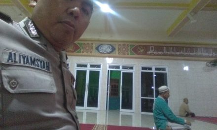 Kegiatan Cinta Masjid Bhabinkamtibmas Sholat subuh berjamaah