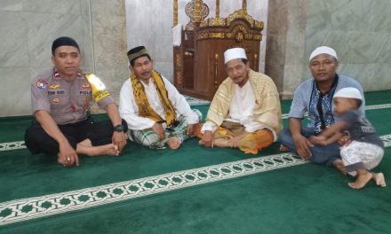 Kegiatan Bhabinkamtibmas Cinta Masjid