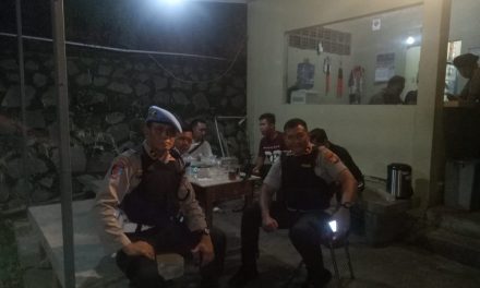 Kapolsek Cipondoh Pimpin Patroli Tiga Pilar Dengan Sasaran Pengamanan Rumah Ibadah