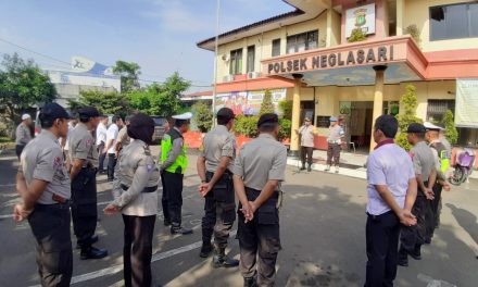 Pimpin Apel Pagi, Kapolsek Neglasari arahkan anggota bersinergi antar fungsi