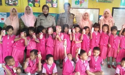 Binmas Polsek Neglasari Jalin kedekatan emosional dengan Murid Taman Kanak kanak